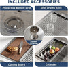 Topmount Drop in Single Bowl Stainless Steel Sink, with Standard Faucet