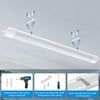 LED Strip Light Batten Tube Light 2-6FT Office Shop Garage Ceiling Lamp Daylight