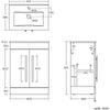 Vanity Unit & Basin Sink Cabinet Bathroom Storage Furniture Free Standing Wall