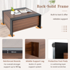 Chic and Functional: Sliding Top Coffee Table with Hidden Compartment - 92cm