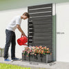 Trellis Planter Box Garden Raised Bed Privacy Screen Climbing Plants Flowers