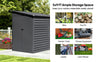 Metal Steel Garden Shed, Outdoor Bike Storage House, Utility Tool Storage