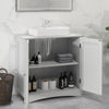 Modern Sink Organizer Storage Cabinet Under Sink Cabinet-White