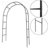 Heavy Duty Metal Garden Arch Arbour for Roses Amalfi with Ground Spikes
