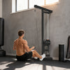 Wall Mounted Lat Pull Down Machine, Crossover Cable Machine for Home Gym