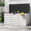 Large Outdoor Storage Box Garden Patio Plastic Chest Lid Container Multibox Shed