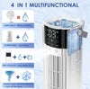 Portable Air Conditioner - 90° Oscillating Tower Fan with Remote 16" Evaporative