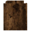 TV Cabinet Smoked Oak 80x35x40 Engineered Wood K7H6