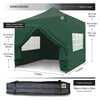 ® Pop Up 3x3m Heavy Duty Waterproof Commercial Grade MarketStall