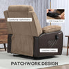 Power Lift Riser Recliner Chair with High Back, Remote, Brown