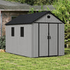 16x8 12x8 8x8FT Plastic Garden Tool Storage Shed Outdoor Lockable Bike Bin House