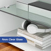 185cm High Gloss TV Stand Cabinet with Power Outlets & RGB LED Light & 2 Dmiqerl