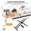 ♬Mustar 88 Semi Weighted Keys Digital Piano PortableKeyboard Pedal Stand Stool