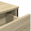 Sideboard Sonoma Oak 97x32.5x74.5 Engineered Wood T9Z2