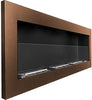 Bio Ethanol Fireplace Biofire Fire Wall Modern Stylish 1200 x 400 GLASS 5