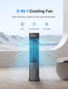 5L Evaporative Air Cooler with Remote, 3-in-1 Portable 3 Speed Cooling 7H Timer