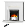 Electric Fire and Surround, Coal Effect & Mood Light – Endeavour New Cayton