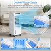 Kwanner Portable Evaporative Air Cooler 4L/7L 3-in-1 Cooling Humidifier Remote