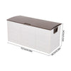 Large Outdoor Storage Box Garden Patio Plastic Chest Lid Container Multibox Shed