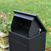 Extra Large Lockable Parcel Delivery Drop Box Outdoor Storage Letter Post Box UK