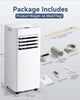 ALINI 9000 BTU Portable Air Conditioner 4-in-1 Cool Fan Dehumidifier Remote 24HR