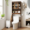 Farmhouse Bathroom Organizer with Sliding Barn Door