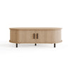 Omari Coffee Table Oak Effect with Storage Modern Living Room Furniture