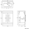 Vanity Unit & Basin Sink Cabinet Bathroom Storage Furniture Free Standing Wall
