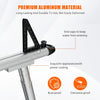 Truck Rack Adjustable 17"-29" Aluminum Pick Up Truck Bed Ladder Rack Carrier