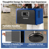 Industrial 60L Dehumidifier Commercial Dehumidifier w/ Drain Hose-Blue