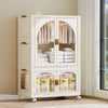 Portable Wardrobe Folding Closet With Shelves Clothes Cabinet Storage Toys Box