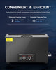 CREWORKS 30L Digital Ultrasonic Cleaner w 1200W Heater Dual Mode & LED Display