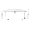3x6M Heavy Duty Gazebo Marquee Canopy Garden Patio Party Tent 6 Removable Walls
