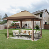 4x4M Pop Up Garden Gazebo Outdoor Party Tent Canopy With Sides Heavy Duty