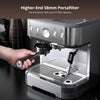 Espresso Machine 15 Bar Cappuccino Latte Maker with Milk Frother Steam Wand UK