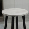 6 Piece Industrial Bar Table Set 2 Kitchen Breakfast Table 4 Stools Grey Compact