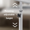 Over Bed Table Height Adjustable Mobile Hospital Overbed Aid Chair Laptop Tray