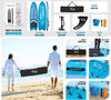 SUP Inflatable Stand up Paddle Board Kayak Seat & Accessories 10'8 & 12'6 Blitz