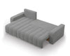 ABRIELLE Corner Sofa Bed with Storage Pull-Out Guest Bed Reversible Side