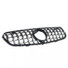 Chrome Grill For GLC-Class X253 GLC220 GLC350 Front Radiator Grille 2015-2019