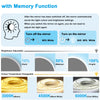Oval LED Bathroom Mirror Adjustable LED Colors Anti-fog Dimming&Memory Function