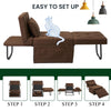 FLEXISPOT Folding Sofa Bed 4-in-1 Convertible Sleeper Sofa Chair for Living Room