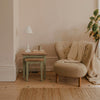 Nest of 2 Tables Set of Sofa Coffee Side Tables Wooden Lamp Stand Florence Furni