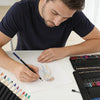 120 Colored Professional Artist Pencils Set Drawing Sketching Colouring Art Kit