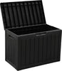 170L Lockable Outdoor Garden Plastic Storage Box Container Chest - Weatherproof