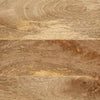 TV Cabinet Black 80x33.5x46 cm Solid Rough Wood Mango