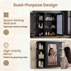 Modern Wall Mounted Medicine Cabinet w/3 Internal Shelves