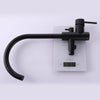 Bathroom Tap Bath Shower Mixer Black Floor Mounted Free Standing