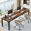 78.7-Inch Extra Long Computer Desk 2 Person Desk Double Desk for Home Office