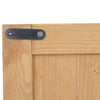 Garden Storage Tool Shed Cabinet Outdoor Wooden Box Shelves Organizer Cupboard